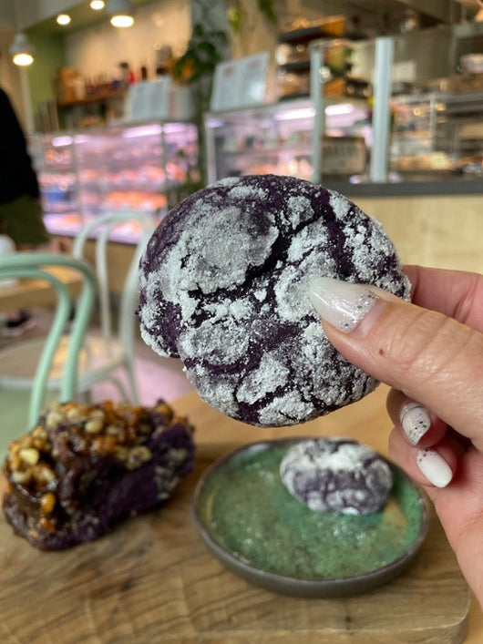 Vegan Ube Crinkle