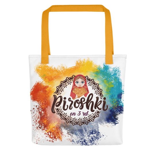Tote bag with piroshki logo - Piroshkion3rd